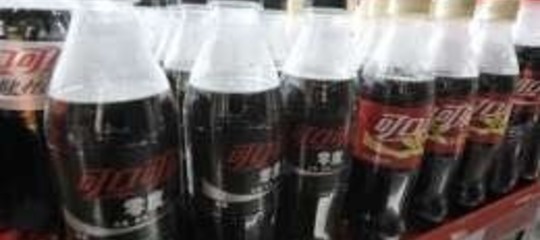STOP DELLA CINA ALLA COCA COLA
