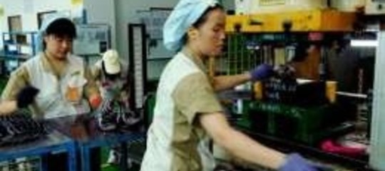 INDUSTRIA CINESE PIU' COMPETITIVA
