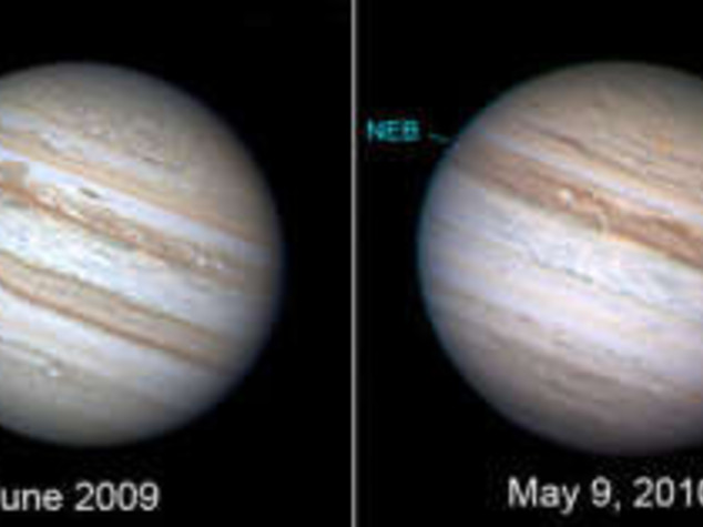 SPAZIO: MISTERO SU GIOVE, E' SCOMPARSA LA 'STRISCIA' MERIDIONALE