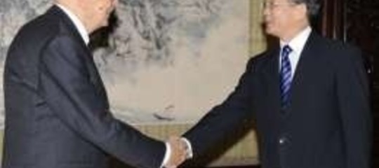 NAPOLITANO:BENE COLLOQUI CON HU E WEN