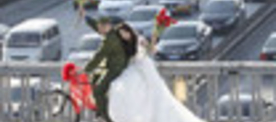 A NANCHINO COPPIA IMITA MATRIMONIO DI WILLIAM E KATE