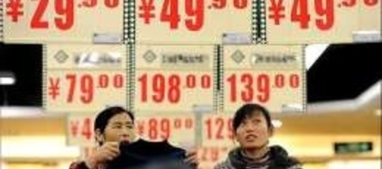 TERZO TRIMESTRE: CRESCITA CINESE AI MINIMI DAL 2009