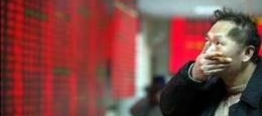 BORSE CINESI GIU', EFFETTO EUROPA E IMMOBILIARE