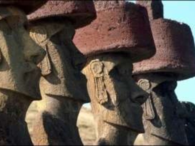ISOLA DI PASQUA: SVELATO MISTERO DEI CAPPELLI GIGANTI ROSSI