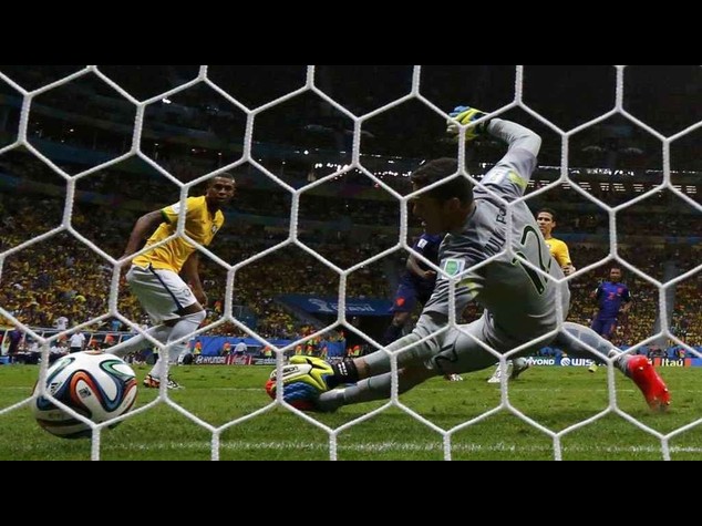 Brasile, e' naufragio totale. 0-3 con l'Olanda
