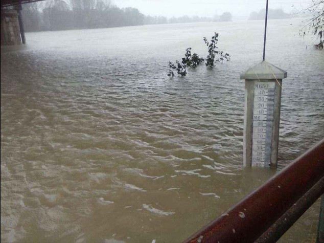 Preoccupa la piena del Po. E' allerta al centro-Sud