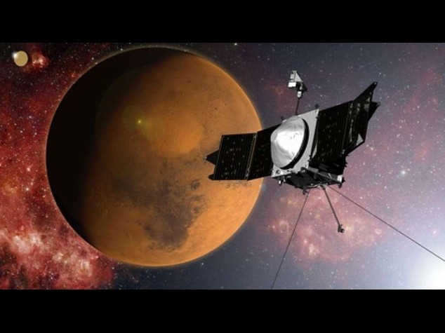 Spazio: la sonda che studiera' Marte entra nell'orbita del pianeta - Video