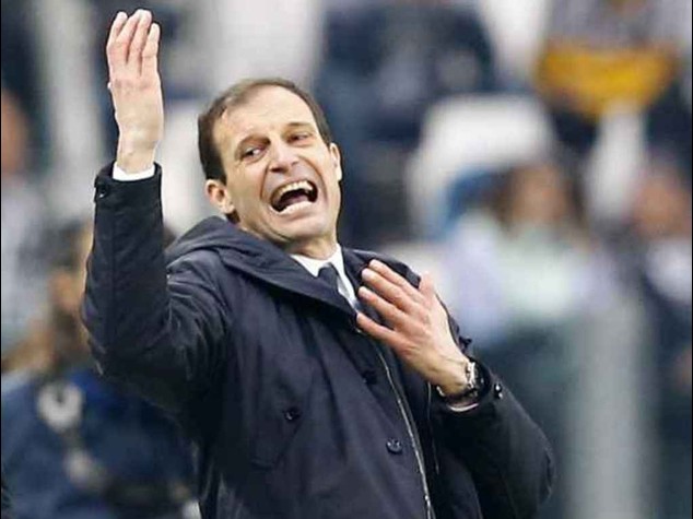 Tolta la squalifica ad Allegri, sara' in panchina col Cagliari