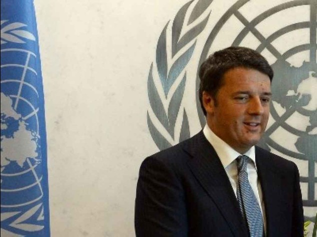 Renzi al vertice Onu: Italia "impegnata contro l'Isis e in difesa del clima"