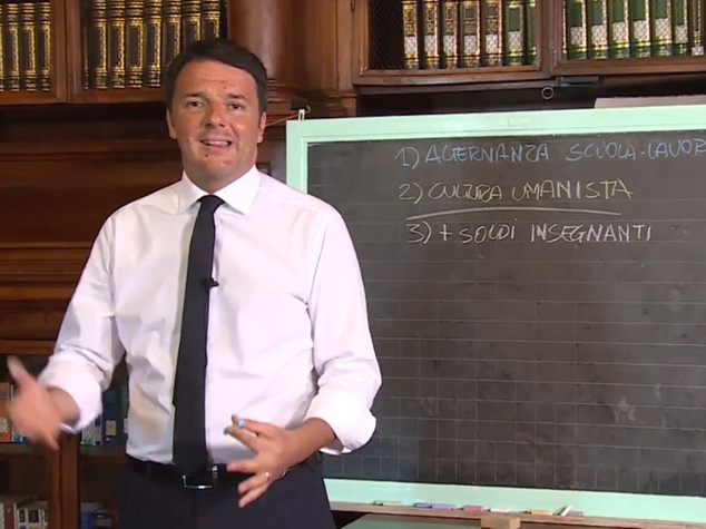 Scuola: Renzi, senza riforma solo assunzioni turn over