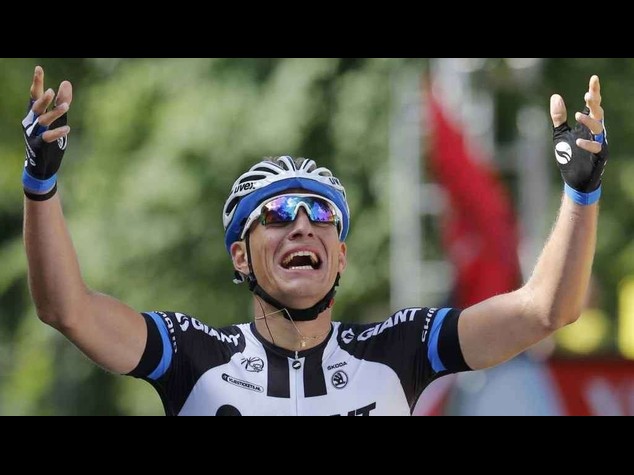 Ciclismo: Tour2014. Kittel e' la prima maglia gialla
