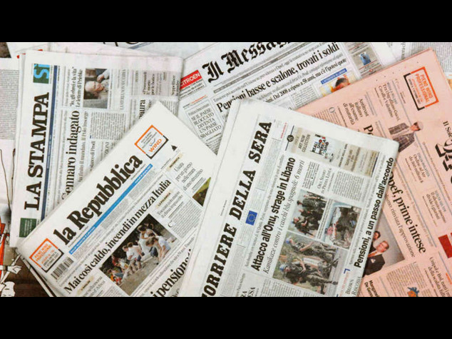 In 25 anni persi 3 milioni di copie di quotidiani, crescono i siti web