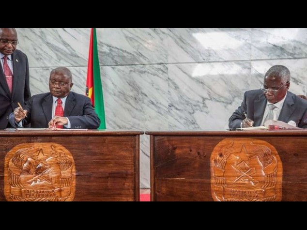 Mozambico firma pace con Renamo, "Grazie Italia per la mediazione"