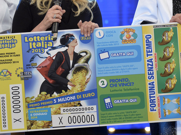 In 15 anni dimenticati 23 milioni di premi della Lotteria Italia