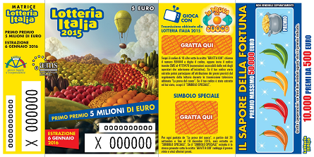 Lotteria Italia 2025: 9,5 milioni di tagliandi venduti. Primo premio da 5 milioni