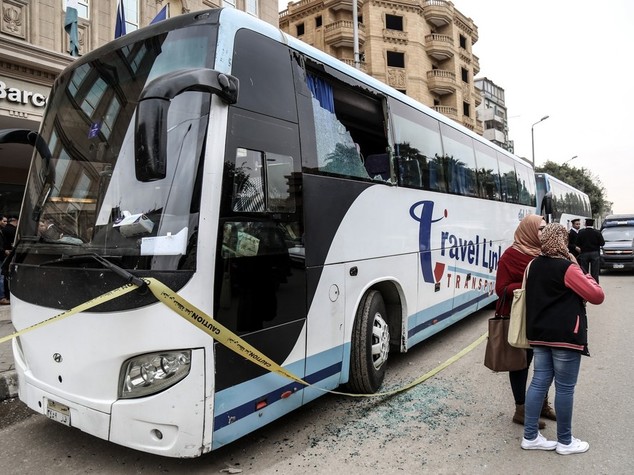 Risultati immagini per egitto attacco autobus