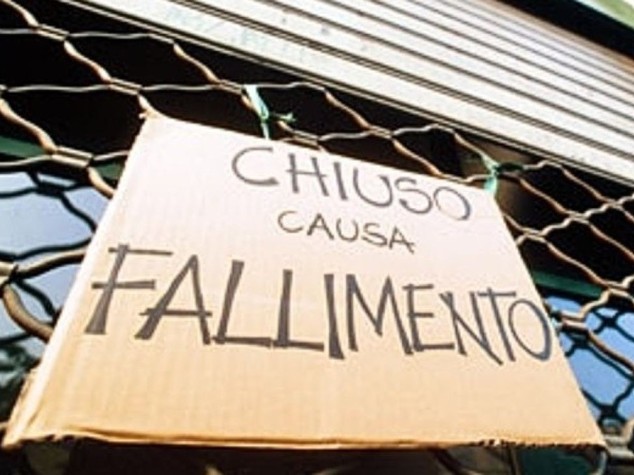 Frenano fallimenti delle imprese, -5% in 11 mesi