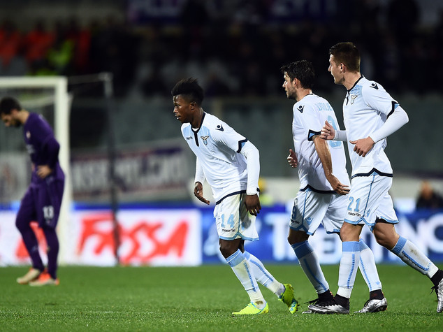 La Lazio sbanca Firenze, Roma-Milan1-1