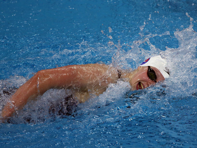 Nuoto: nuovo record mondiale dell'americana Ledecky negli 800 sl