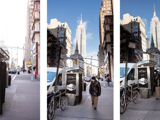 A Manhattan una cabina per 'rilassarsi' col porno