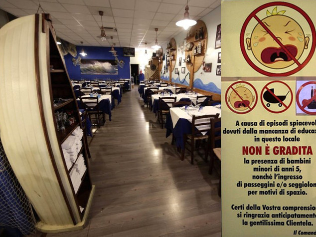 Ristorante vietato agli 'under 5', l'Assogenitori: "un'eresia"