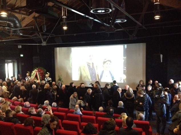Secular funeral of filmmaker Ettore Scola held in Rome