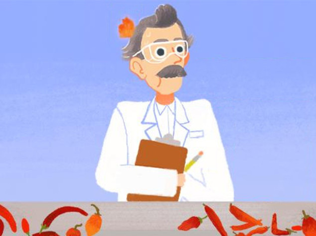 Un Doodle piccante per Wilbur Scoville