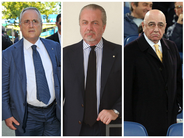 Calcio e fisco, da Lotito a Galliani i big nei guai