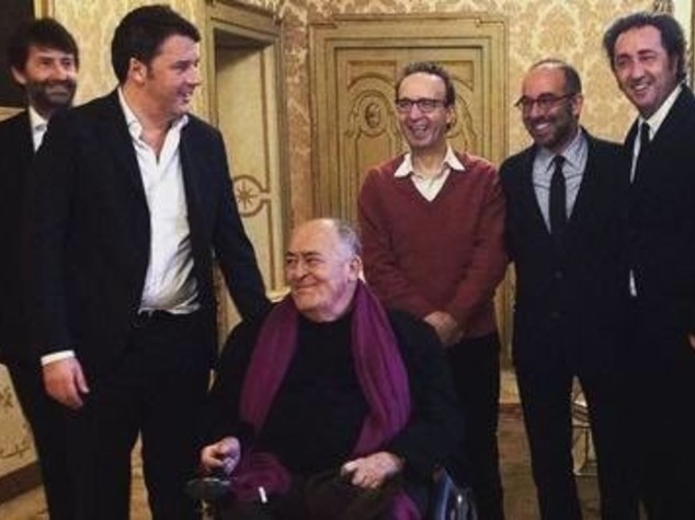 Gli Oscar da Renzi, Benigni: "ci ha accolti nudo"
