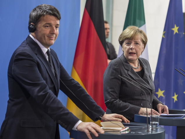 Renzi dalla Merkel, affrontiamo grande sfida