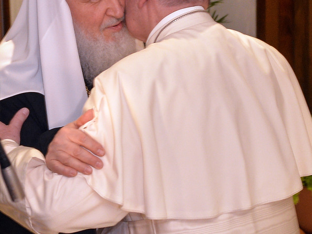 Francesco e Kirill, c'è solo un matrimonio