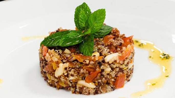 La ricetta di Masterchef: Quinoa multicolor per Rubina