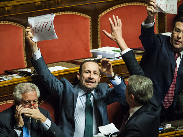 Unioni civili, scontro sul 'canguro'