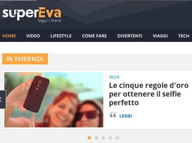 superEva, svolta nell'editoria on-line con i trend social