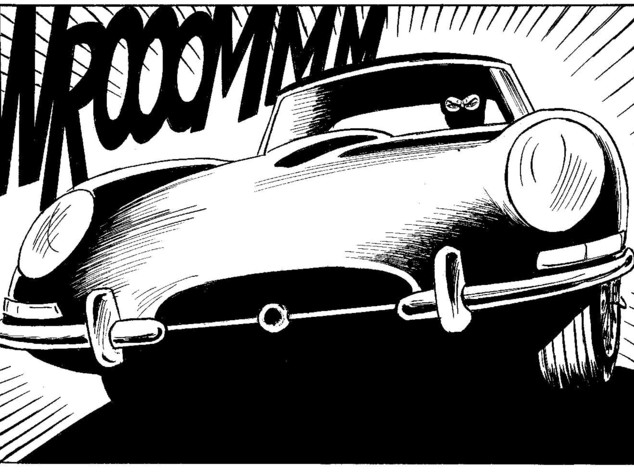 E' febbre d'auto d'epoca sul web. Si delira per la Jaguar di Diabolik - FOTO
