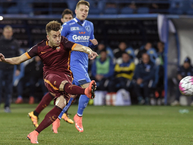 Roma vince 3-1 ad Empoli e torna al terzo posto. Milan-Torino 1-0