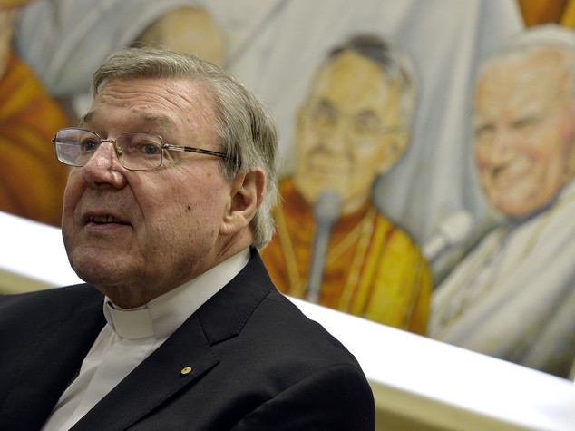 Pedofilia, Papa riceve cardinale Pell dopo suo 'mea culpa'