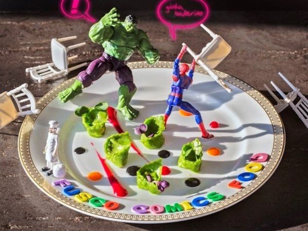 Fumetti in cucina: al Giuda Ballerino! sfida degli chef stellati