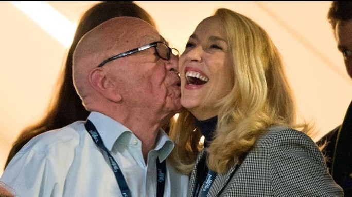 Rupert Murdoch e Jerry Hall si sono sposati