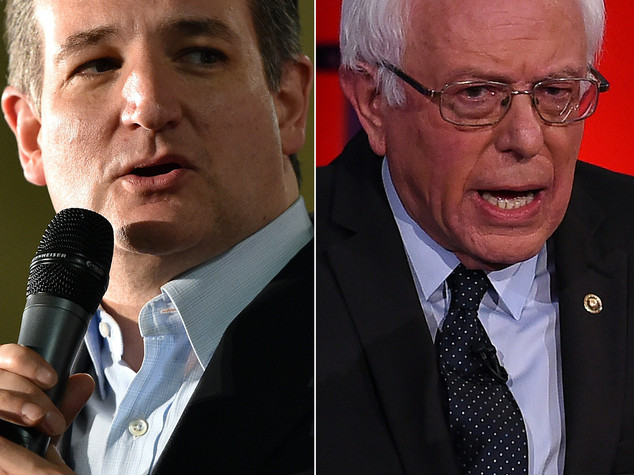 Usa 2016: Sanders e Cruz avanzano ma dominio Clinton-Trump intatto
