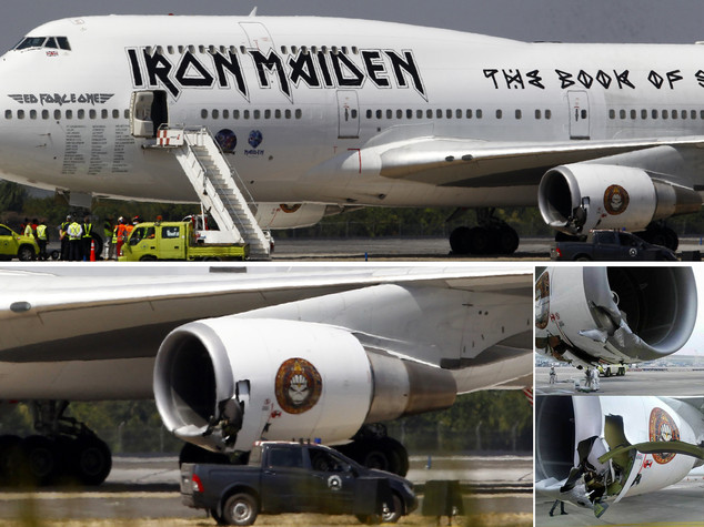 Incidente in pista aereo Iron Maiden, band non era a bordo