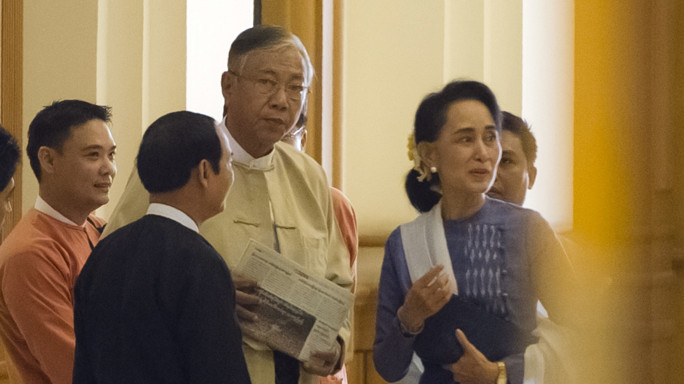 Presidente senza divisa per il Myanmar