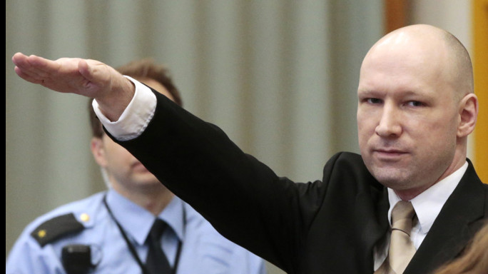 Breivik lotterà "per il nazismo fino alla morte" - FOTO
