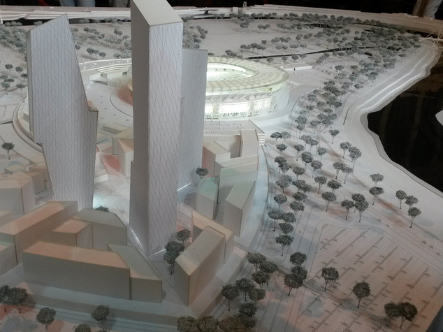 Tutto pronto per lo stadio della Roma: si aspetta solo il via ai lavori