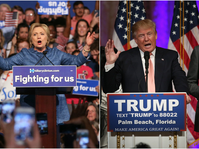 Clinton e Trump sempre più verso la nomination