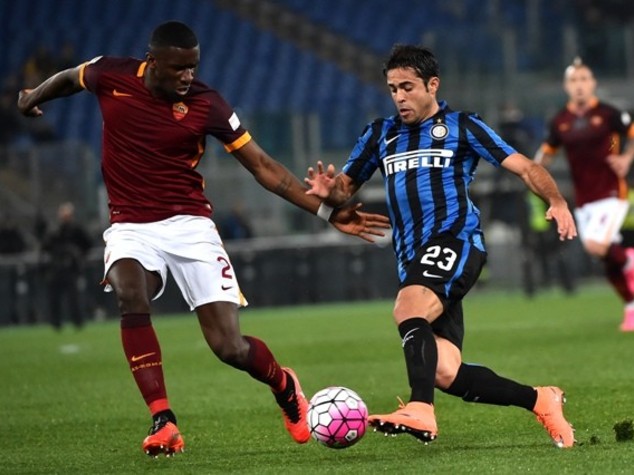 Roma-Inter 1-1, gol di Perisic e Nainggolan