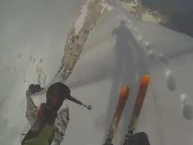 La discesa mozzafiato dal monte sloveno - VIDEO