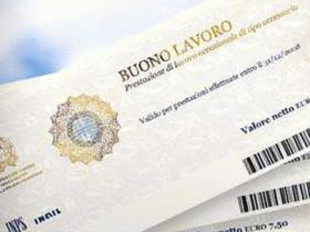 Lavoro: boom di voucher, uno su tre agli under 25