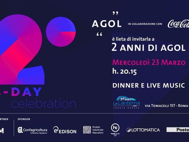 Agol compie 2 anni, progetti per nuova classe dirigente
