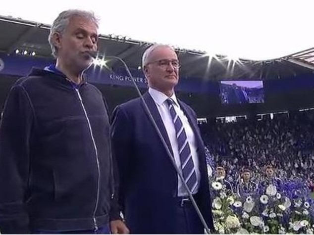 Boom su YouTube per il Bocelli di Leicester - VIDEO